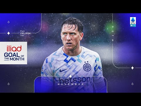 Best of Piotr Zielinski | iliad Goal Of The Month: November 2025 | Serie A 2025/26