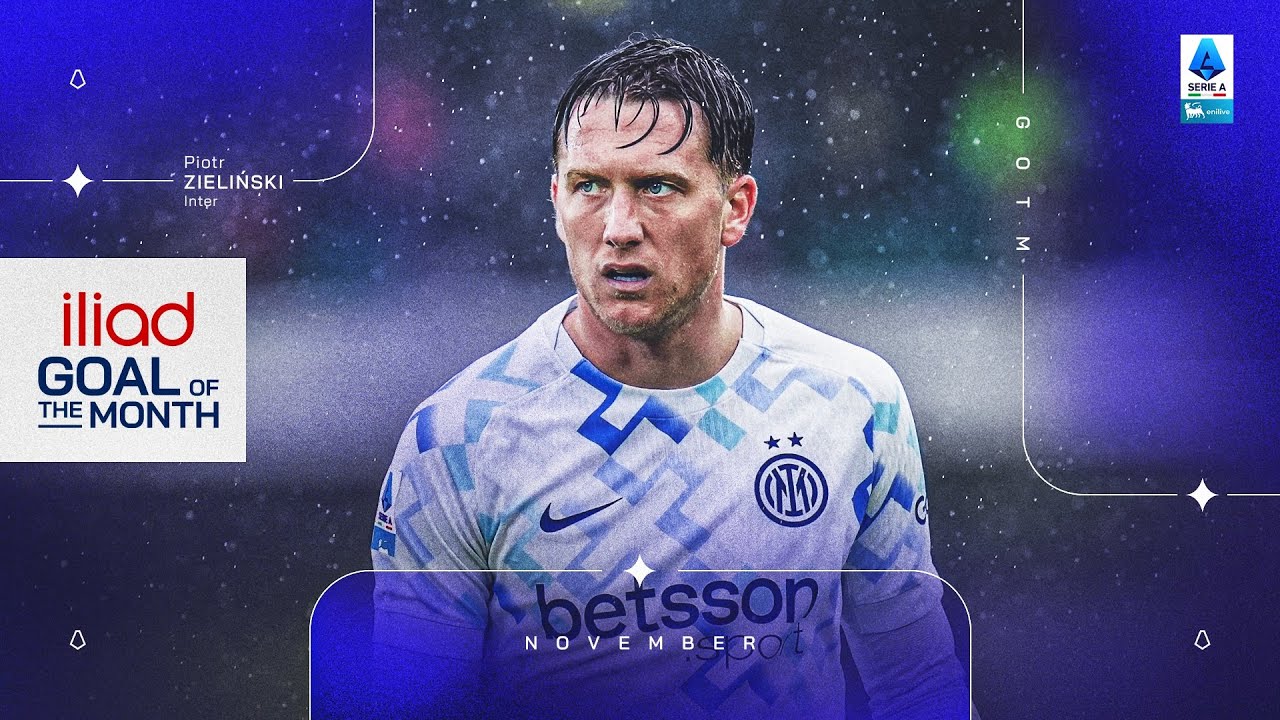 Best of Piotr Zielinski | iliad Goal Of The Month: November 2025 | Serie A 2025/26