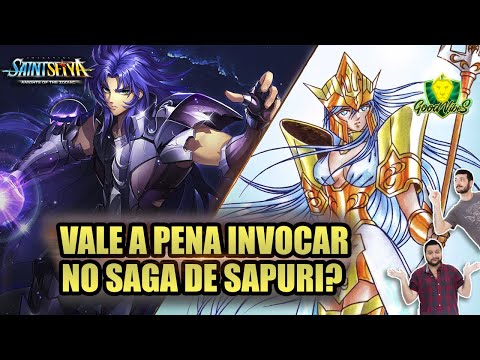 VALE a PENA INVOCAR no BANNER do SAGA de SAPURI ou MELHOR SKIPAR? Saint Seiya Awakening