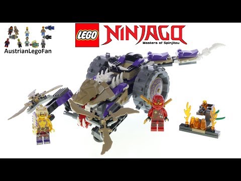 Vidéo LEGO Ninjago 70745 : Le broyeur Anacondra