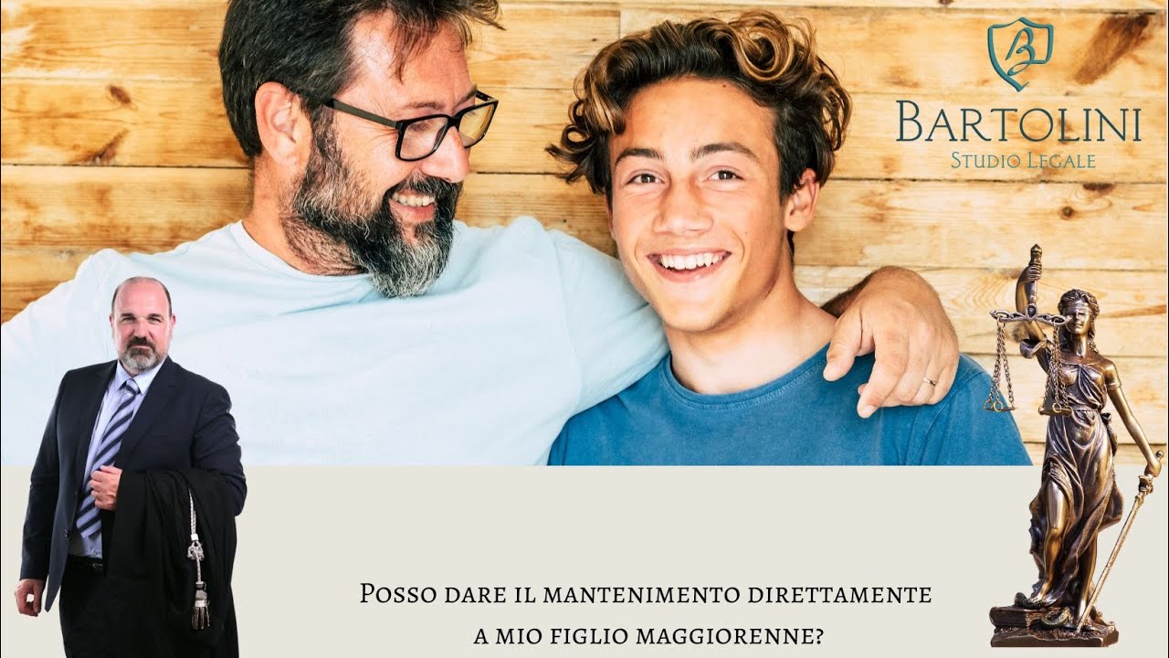 Posso dare il mantenimento direttamente a mio figlio maggiorenne?