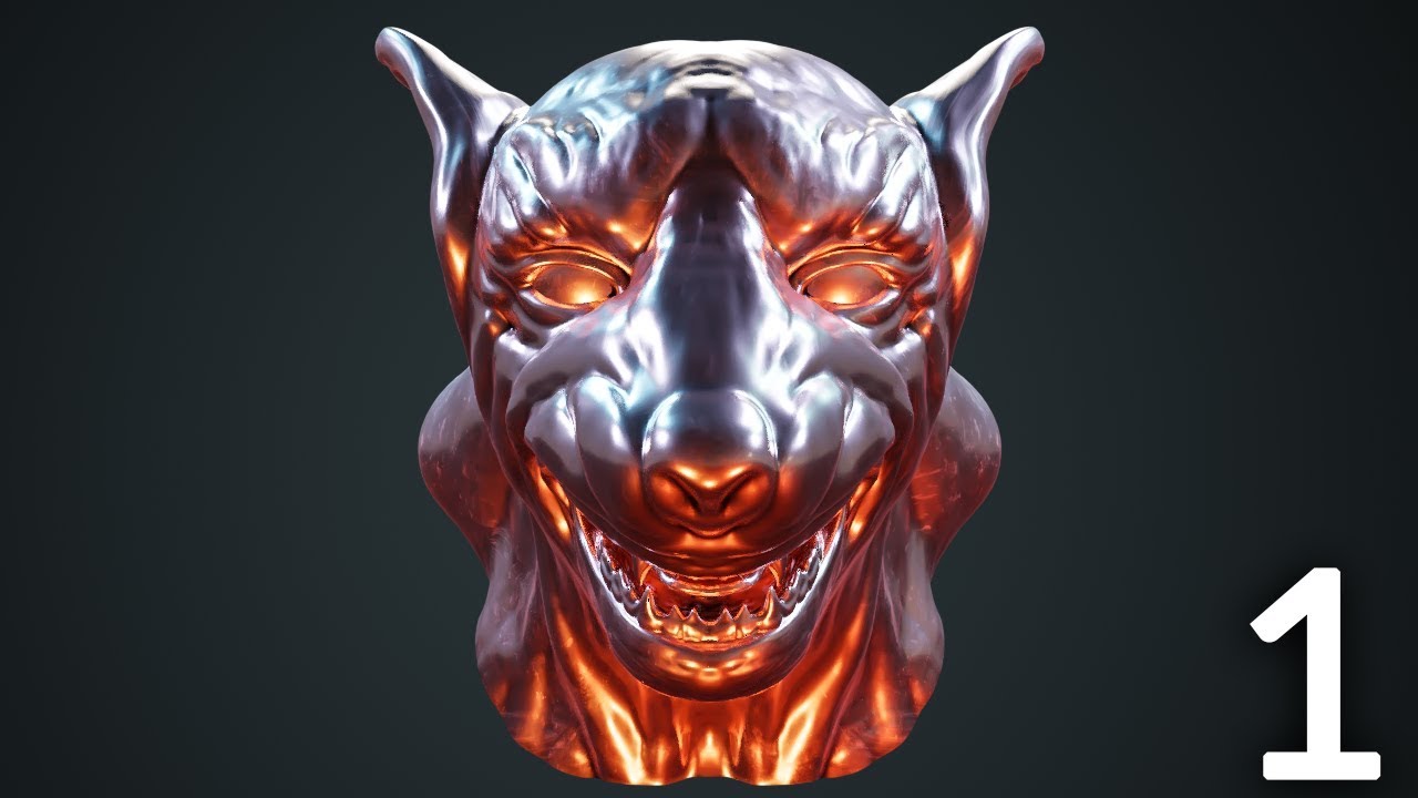 CGC Classic: Transforming Werewolf Pt. 1 - Sculpting the Wolf (Blender 2.6)