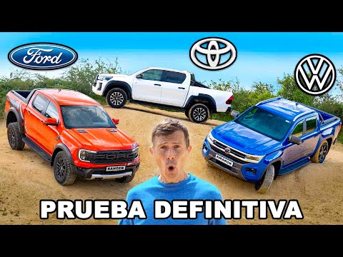 Toyota vs Ford vs VW: ¡la prueba de pick-up DEFINITIVA!