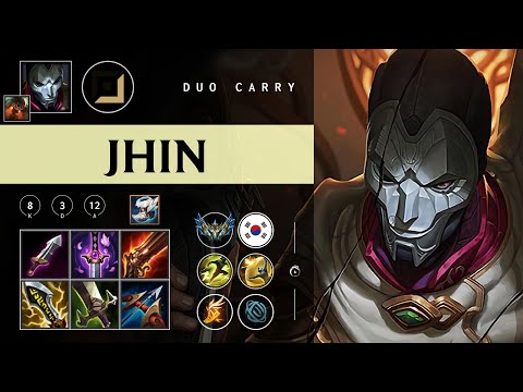 Jhin ADC vs Kai'Sa - KR Challenger Patch 26.02
