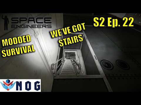 Lets Play Space Engineers Modded Survival S2 Ep22 | Base Expansion