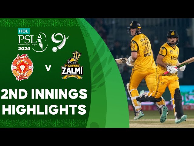 2nd Innings Highlights | Islamabad United vs Peshawar Zalmi | Match 20 | HBL PSL 9 | M1Z2U