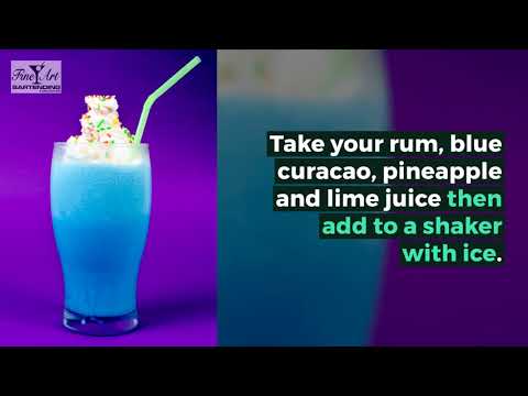 Blue Hawaii and the Blue Hawaiian