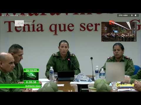 Examinan daños del del Huracán Melissa en Granma