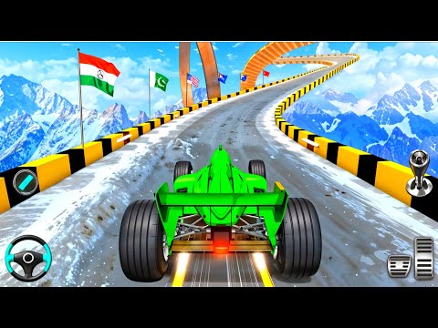 Formula Car Racing Stunts Simulator 2024 - Impossible Car Mega Ramp 3D - Android GamePlay #14