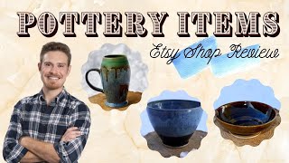 Pottery Items Etsy Shop Review | Selling on Etsy | Etsy Selling Tips | How to Sell on Etsy