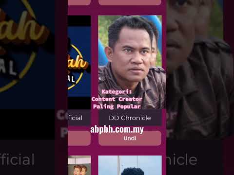 Kategori Extra : Content Creator Paling Popular. Setiap 10 minit 20 undian. Kemon gais!!