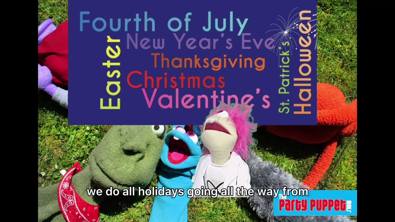 Promotional video thumbnail 4 for The Party Puppet Show / Mr. Markus Music Show