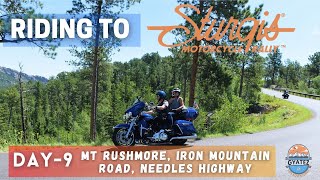 Sturgis Motorcycle Rally | Day 9 | Mt Rushmore, Iron Mountain Road, Needles Highway