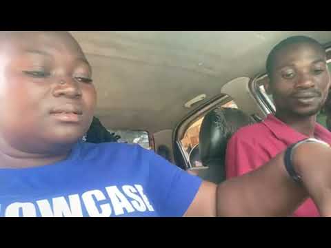 Drive through the Budubrum camp in Ghana