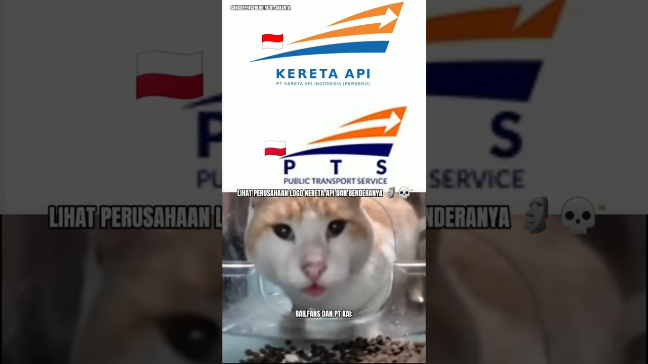 lah logonya PT KAI dan PTS 💀💀🗿 #railfans #ptkai #pts #realization #shorts #shortvideo #subscribe