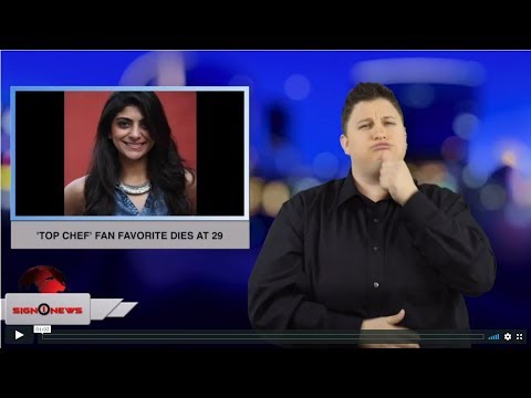 'Top Chef' fan favorite dies at 29 (ASL - 1.26.19)