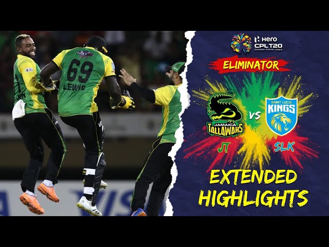 Extended Highlights | St Lucia Kings vs Jamaica Tallawahs | CPL 2022