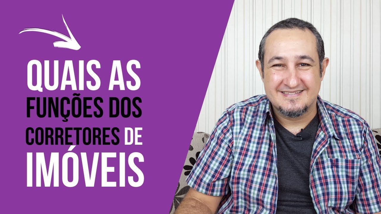 Quais as funções dos corretores de imóveis