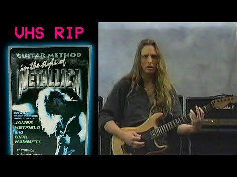 Curt Mitchell - In The Style of Metallica - Instructional Video (1996)
