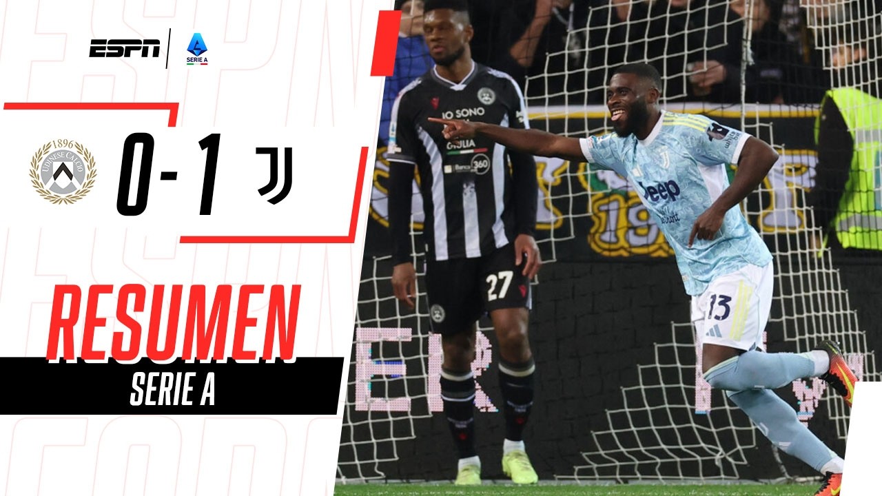 ¡QUIERE CHAMPIONS! La Vecchia Signora y un triunfazo en el Firuli | Udinese 0-1 Juventus | RESUMEN
