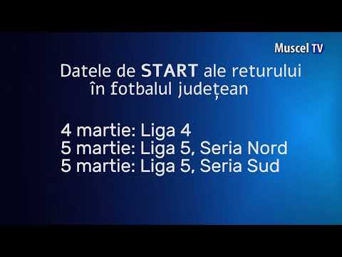 Jurnal MUSCEL TV 17.01.2023 SPORT – fotbal județean – date retur