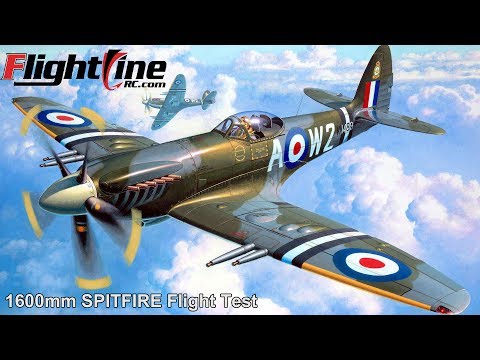 FlightlineRC 1600mm Spitfire Mk. IX Flight Review