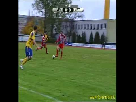 Fk Ventspils vs. Liepajas Metalurg - Gol Akahoshi Takafumi 赤星 貴文ゴール