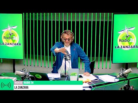 Il futuro è Geco Supporto Microfono Baracchino - La Zanzara 14.6.2023