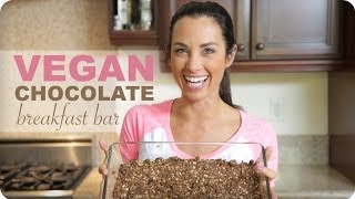 How To Make The Best Breakfast Bar EVER | Vegan Chocolate Shakeology Recipe