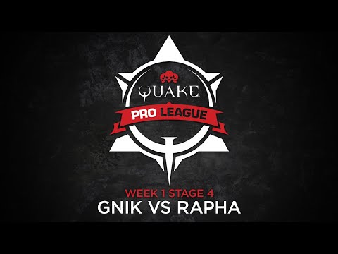 GNiK vs rapha - Quake Pro League - Stage 4 Week 1