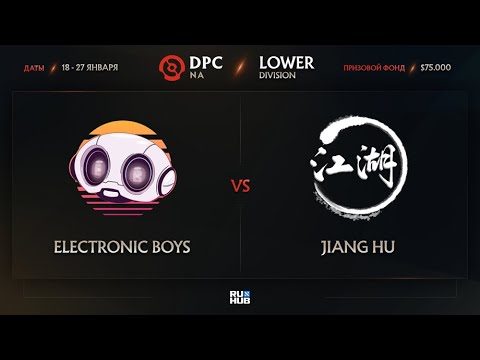 Electronic Boys vs Jiang Hu, Dota Pro Circuit 2021: S1 - NA, bo3, game 3 [Mila & Lazar]
