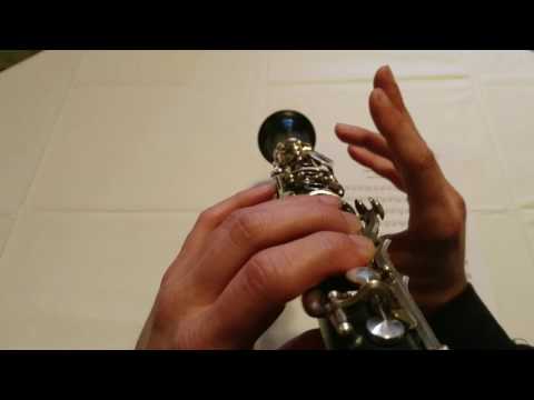 Klarinette lernen - 08 Fingerübungen 1