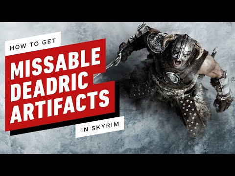 Skyrim: How To Get Missable Daedric Artifacts