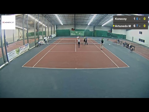 Andres Artunedo Martinavarro vs. Michal Konečný - 2.12.2018 - finále dvouhry - ITF Neridé 15 000$
