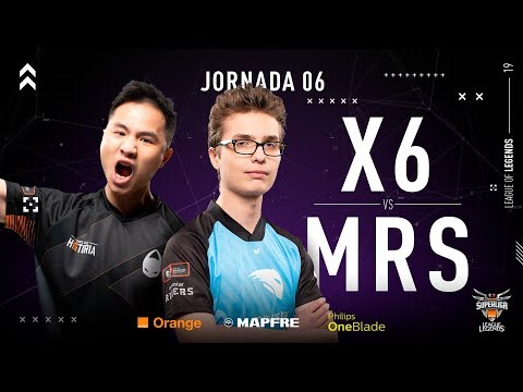 X6TENCE VS MOVISTAR RIDERS | Superliga Orange League of Legends | Jornada 06 | Temporada 2019