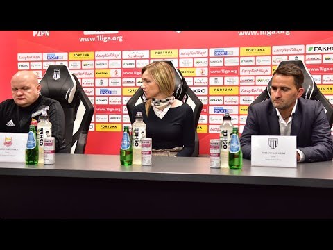 2018-11-10 Sandecja - Chojniczanka 2-0 (1-0), pomeczowa konferencja