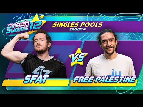 SFAT vs Free Palestine - Singles Pools: Group A - Smash Summit 12 | Fox vs Sheik