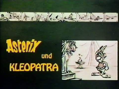 Asterix und Kleopatra - Anfang und Ende mit deutschen Texten