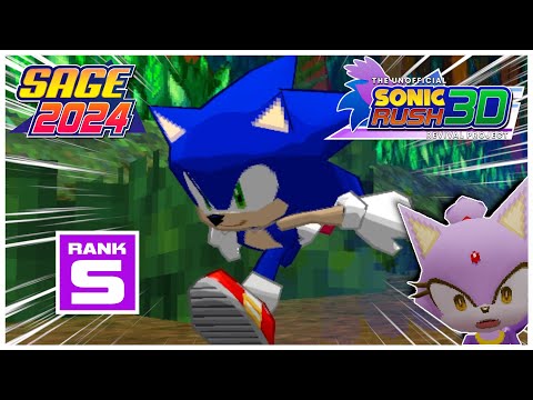 SAGE 2024 Showcase - Sonic Rush 3D (DEMO) S Rank!