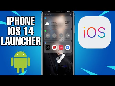 How To Install iOS 14 launcher On Any Android Phone