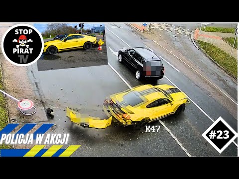 POLICE IN ACTION #23 - A Mustang after a drink, a getaway in a stolen Mercedes, a BMW chase and more