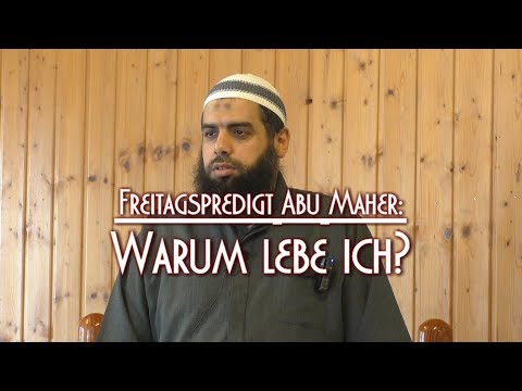 WARUM LEBE ICH? mit Abu Maher am 17.08.2018 in Braunschweig