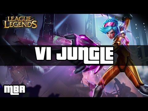 Neon Vi Jungle - Season 4 League of Legends Gameplay - HD