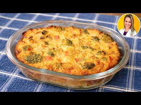 Delicious LOW CARB & LOW CALORIE Dinner! NO FLOUR, HIGH PROTEIN, Cheap, Easy & Healthy (Keto)