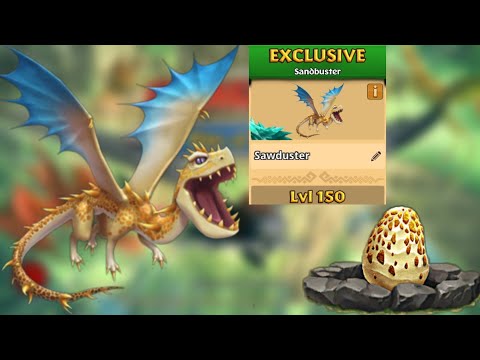 SAWDUSTER Max Level 150 Titan Mode - Dragons:Rise of Berk