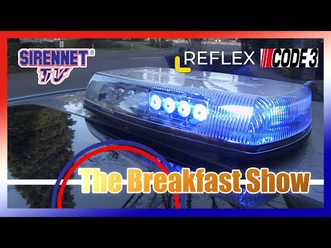 The Breakfast Show featuring Mini Lightbars from Federal Signal and Code 3