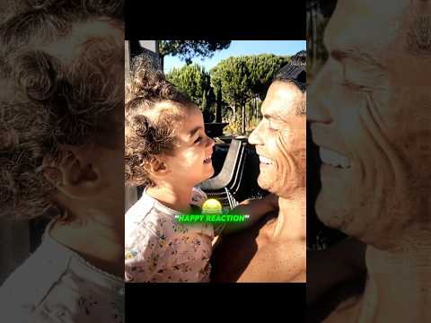 Ronaldo & Georgina with Alana 😂🔥