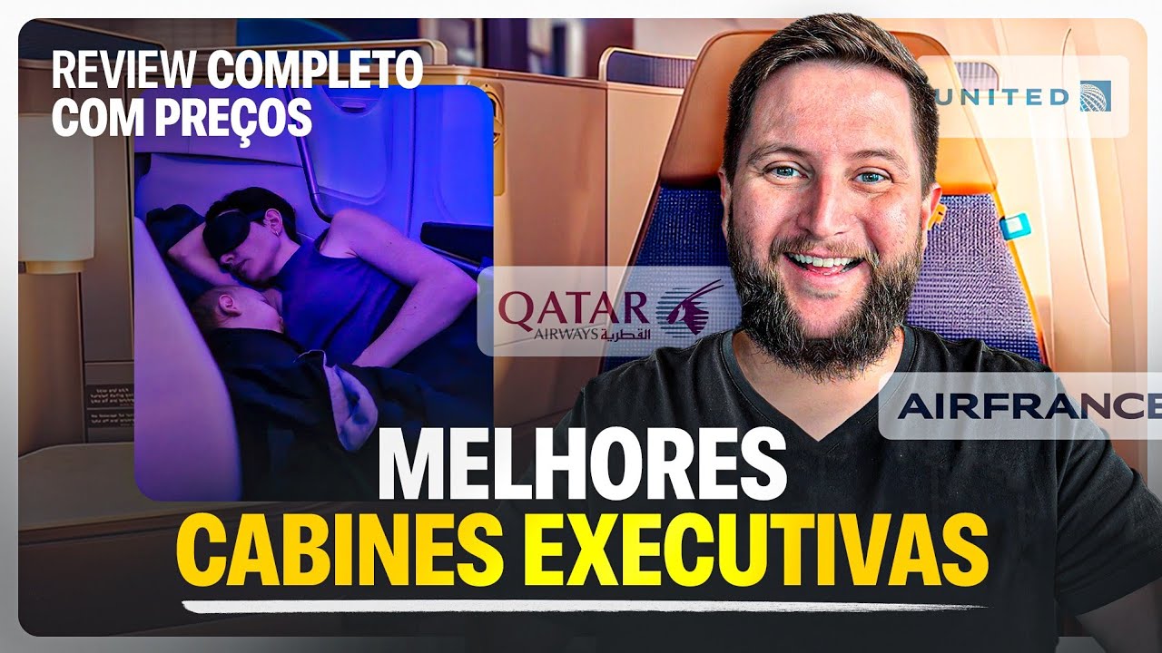 Melhores Cabines de Classe Executiva que Voamos Recentemente!