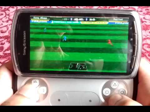sony ericsson xperia play FIFA 10 GAMEPLAY