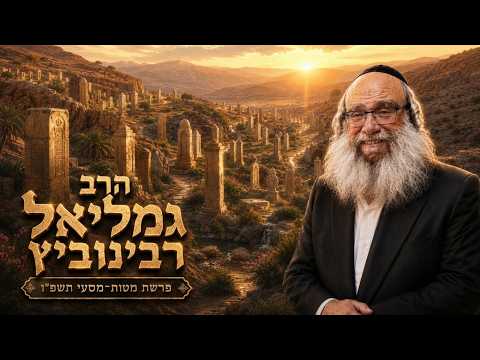הרב גמליאל רבינוביץ | פרשת מטות מסעי תשפ"ו (2026) | עלונימייל